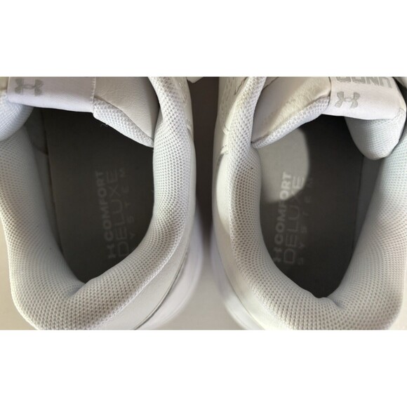 Under Armour Women’s Edge LTHR Low Trainers Sneakers Sports Shoes - Picture 5 of 6